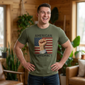 American Fist T‑Shirt — Patriotic Flag Graphic Tee